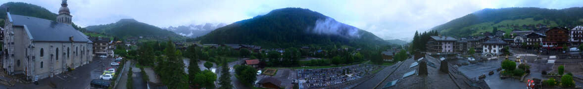 Webcam Le Grand-Bornand - Village - 1000 m