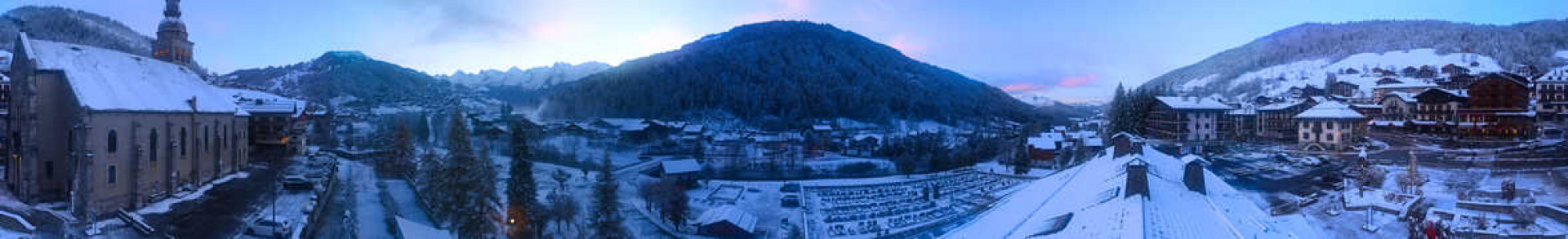 Webcam Le Grand-Bornand - Village - 1000 m