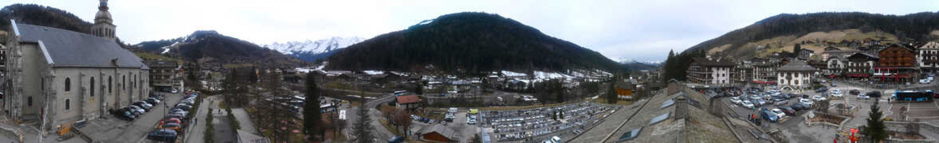 Webcam Le Grand-Bornand - Village - 1000 m