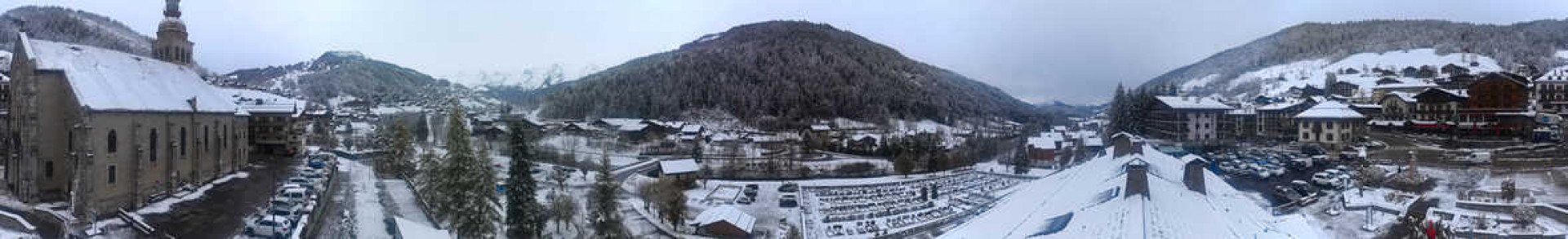 Webcam Le Grand-Bornand - Village - 1000 m