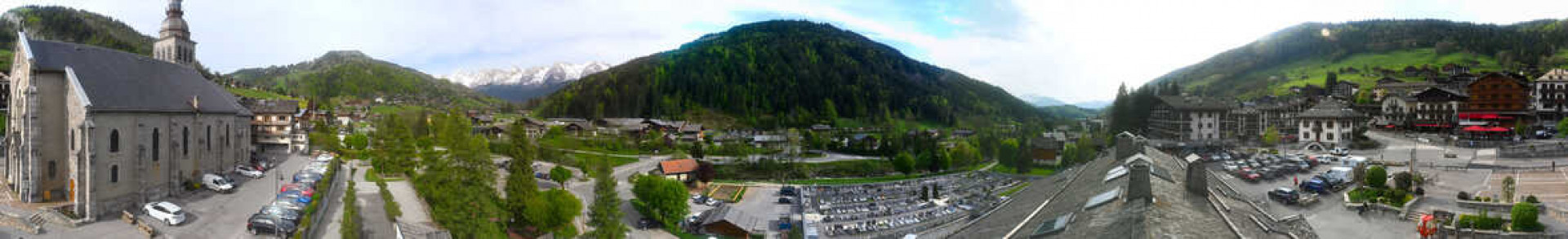 Webcam Le Grand-Bornand - Village - 1000 m