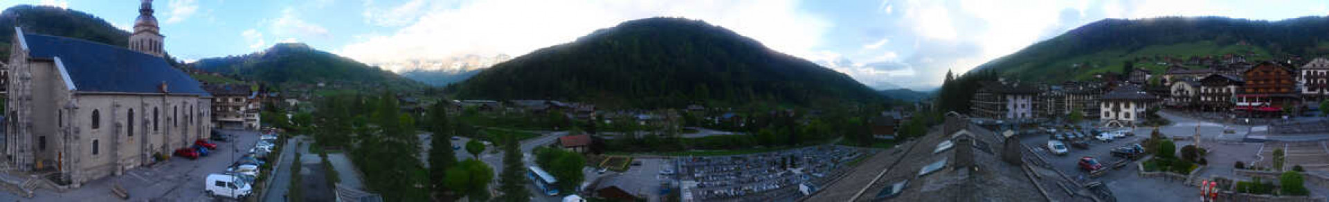 Webcam Le Grand-Bornand - Village - 1000 m