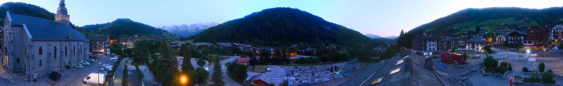 Webcam Le Grand-Bornand - Village - 1000 m